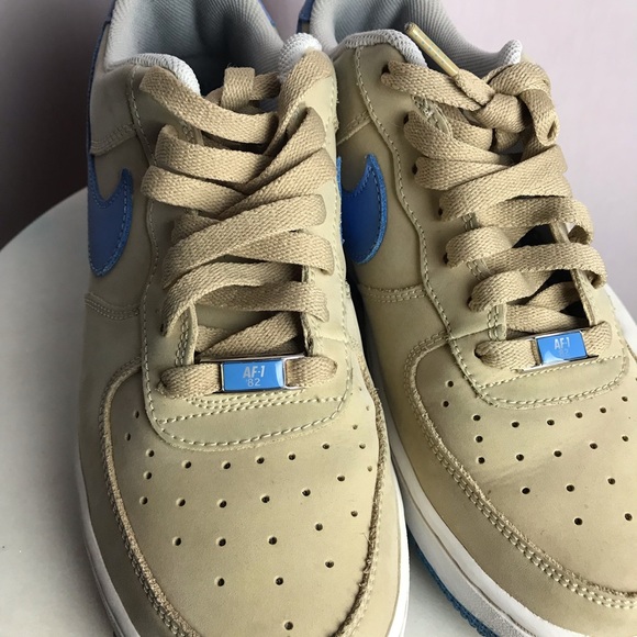 🚨SOLD🚨 Tan and blue Air Force 1 - Picture 7 of 7